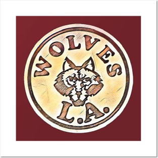 Los Angeles Wolves Soccer Posters and Art